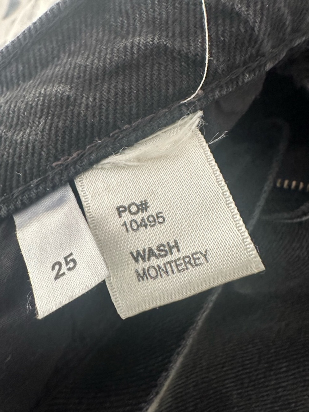 Reformation Denim Straight-Leg Jeans Monterey Sz 25 Pants High-rise - Picture 7 of 8